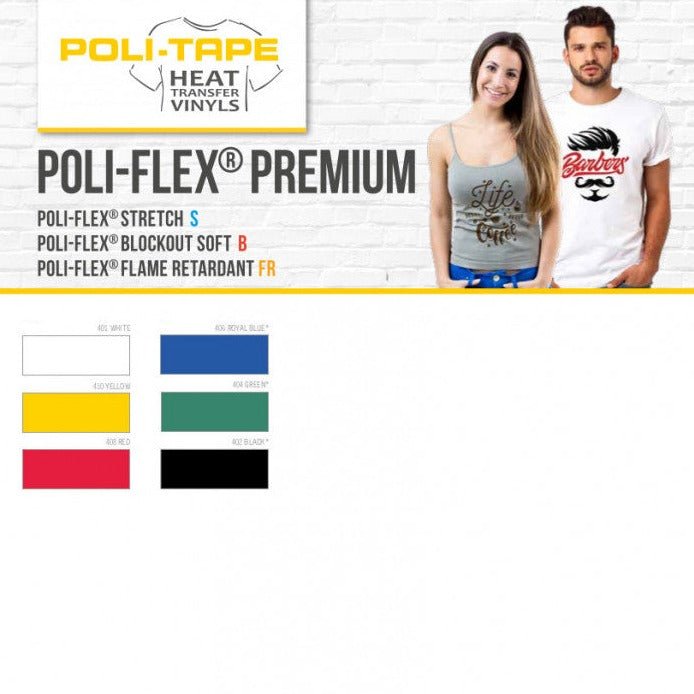 Poli - Flex Stretch Flexfolie - Werbeagentur Baganz