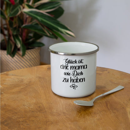 Emaille-Tasse - Werbeagentur Baganz