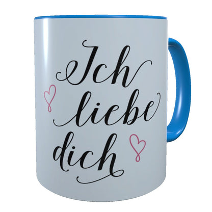 Ich liebe dich Tasse - Werbeagentur Baganz