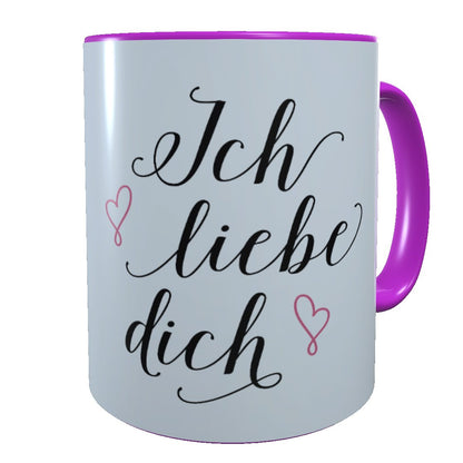 Ich liebe dich Tasse - Werbeagentur Baganz