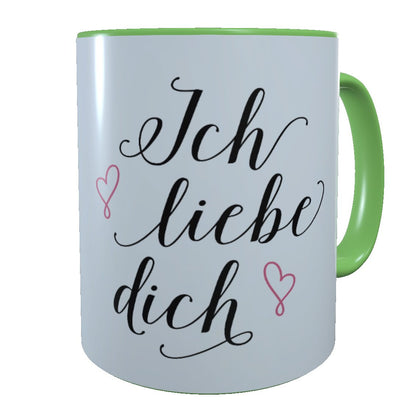 Ich liebe dich Tasse - Werbeagentur Baganz