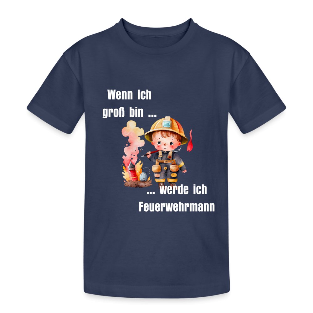 Kindershirt "...werde Feuerwehrmann" - Werbeagentur Baganz